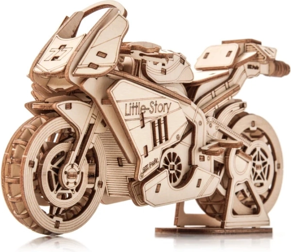 Little Story houten 3D-puzzel motor Grand Prix