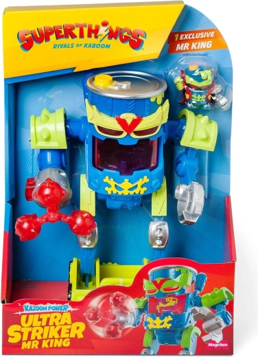 Officiële verpakking en exclusief Mr King-figuurtje