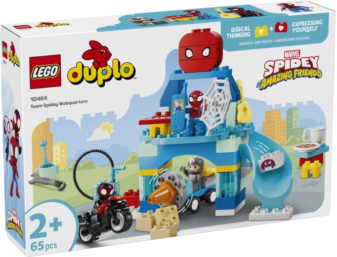 LEGO DUPLO Marvel Schuilplaats van Spidey's team