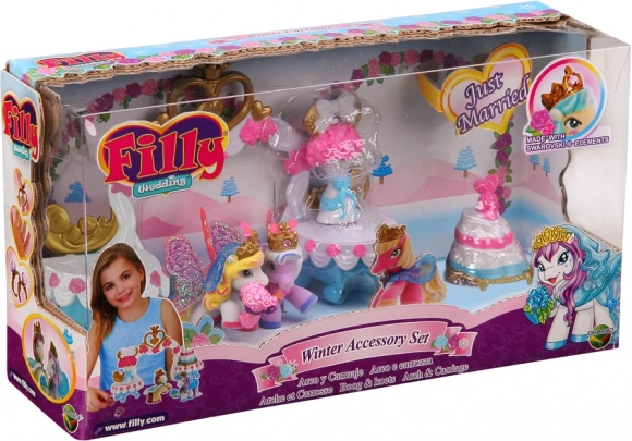 Filly Winter trouwset