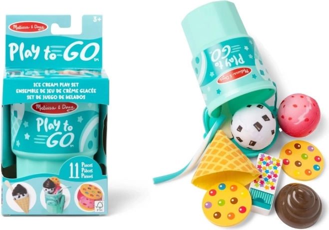 Melissa & Doug mini-ijssalon voor onderweg