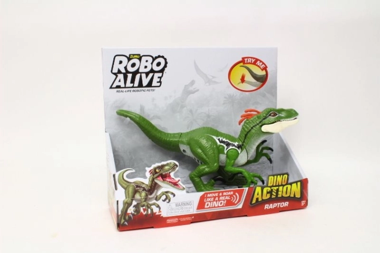 ZURU Robo Alive dinosaurus raptor met geluid