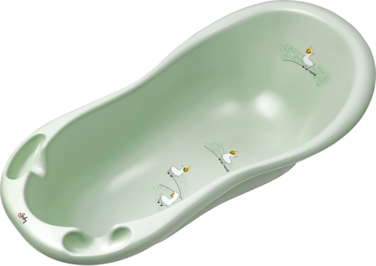 Babybadje 100 cm sage green MALTEX Minimal Lama