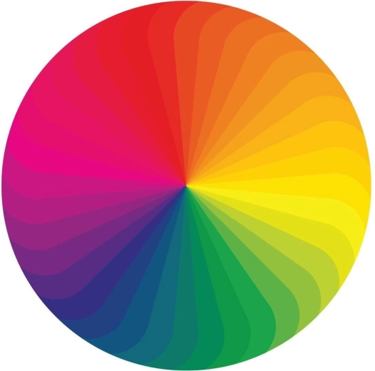 Ronde puzzel Kleurenpalet 570 stukjes