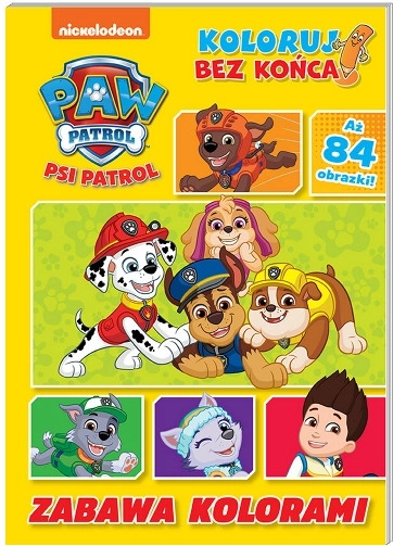 PAW Patrol – Eindeloze kleurplaten 3: Spel met kleuren