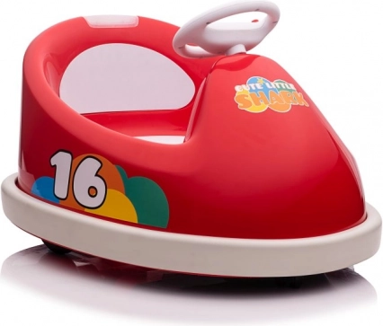 Rood elektrisch kinder voertuig