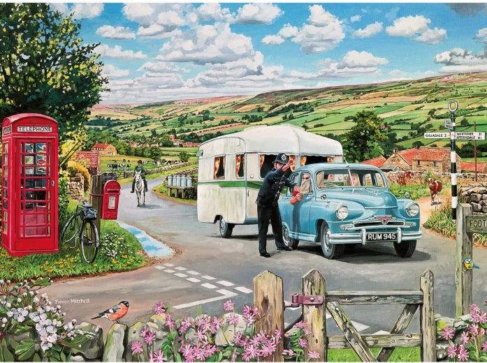 Puzzel campingtocht 1000 stukjes GIBSONS