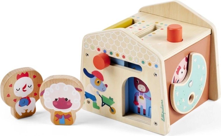 Lilliputiens huisje met verstoppertje