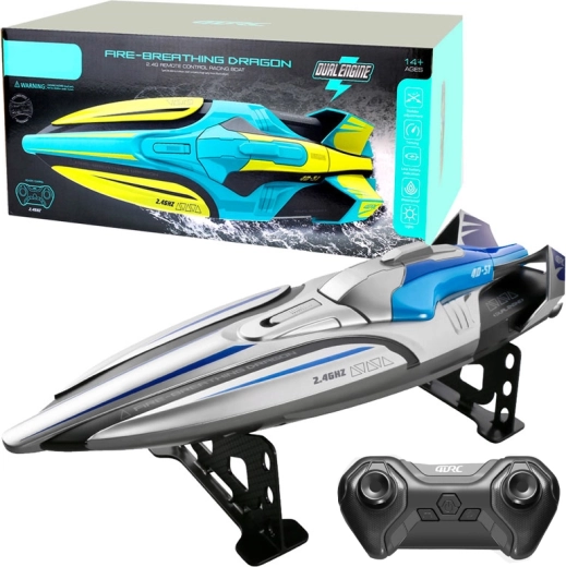 RC racemotorboot 30 km/u Sparkys – waterdichte snelheidsboot