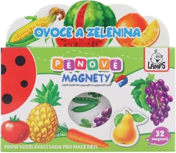 Foam-magneten Fruit en Groente – set voor kinderen