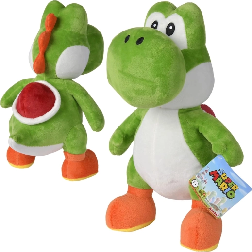 Pluchen knuffel Yoshi 30 cm – Super Mario van Simba