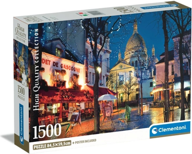 Puzzel 1500 stukjes compact Parijs Montmartre
