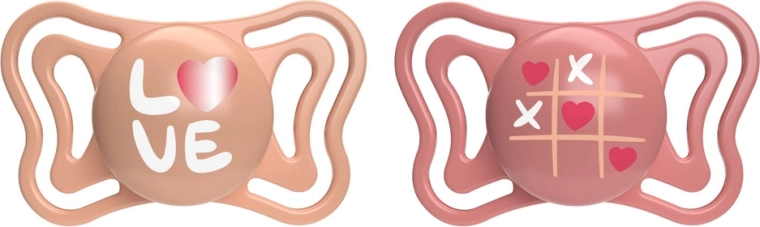 Chicco fopspenen Physio Light siliconen roze 16–36 maanden, 2 stuks
