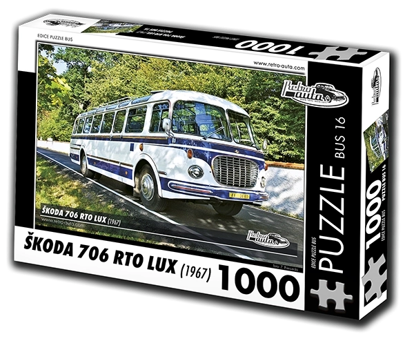 Puzzel Retro-Auto's: Škoda 706 RTO LUX