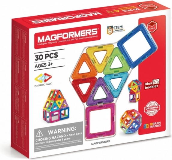 MAGFORMERS Rainbow magnetische blokken 30 stuks