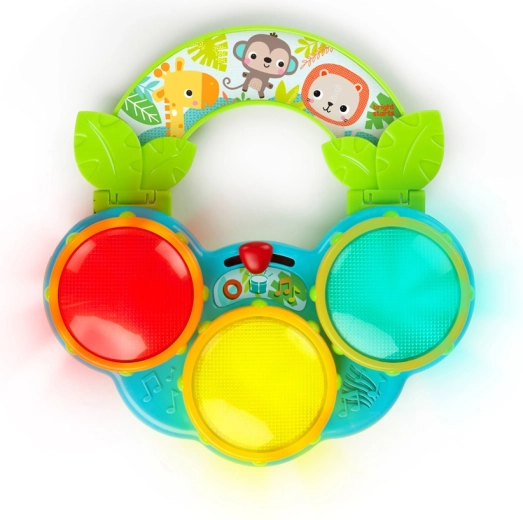 Bright Starts Safari Beats drumstel voor baby’s 3m+