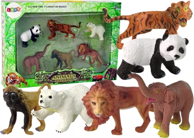 Set figuren Wilde dieren