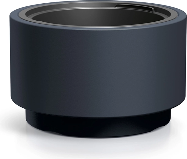 Bloempot met inzet HEOS 39,5 cm antraciet