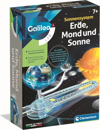 Clementoni Galileo Lab zonnestelsel: Aarde, Maan en Zon - experimenteerset