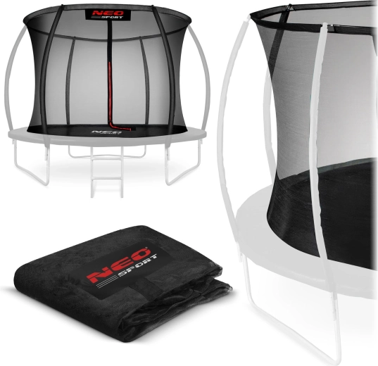 Interne beschermingsnet voor Neo-Sport trampoline 252 cm (8 ft) voor 6 palen