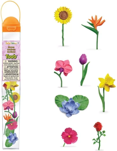 Safari Ltd. Toobs koker bloemen