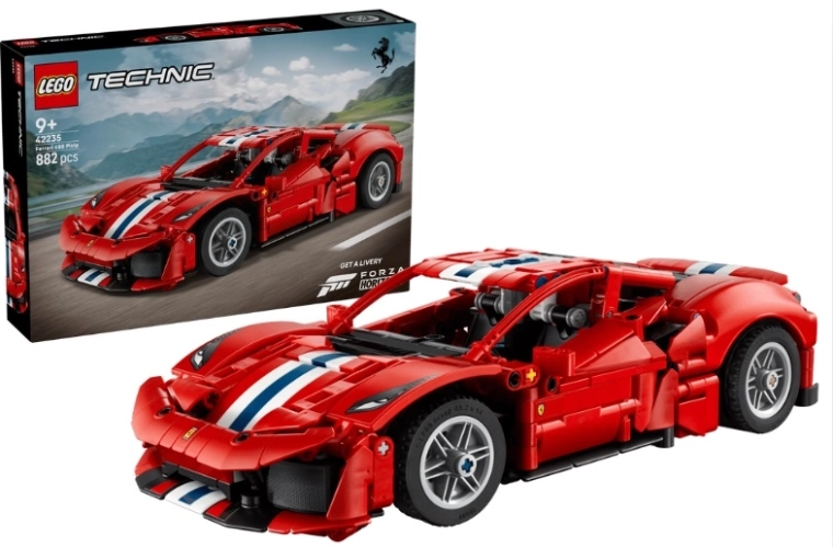 Lego Technic Ferrari 488 Pista (42235) - bouwset