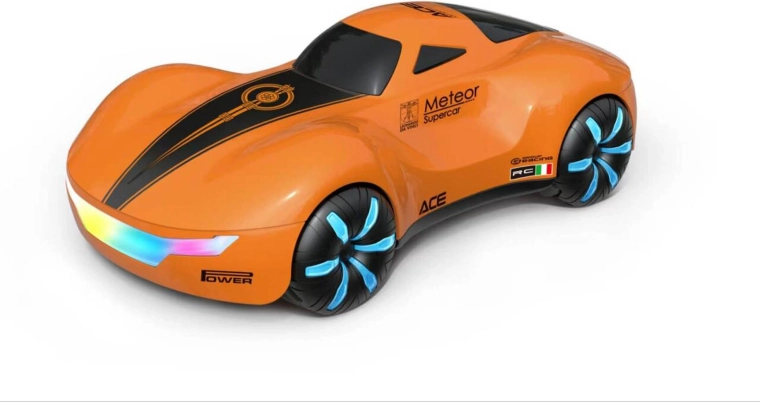 R/C-auto met laadstation VINCI oranje - 1 stuk