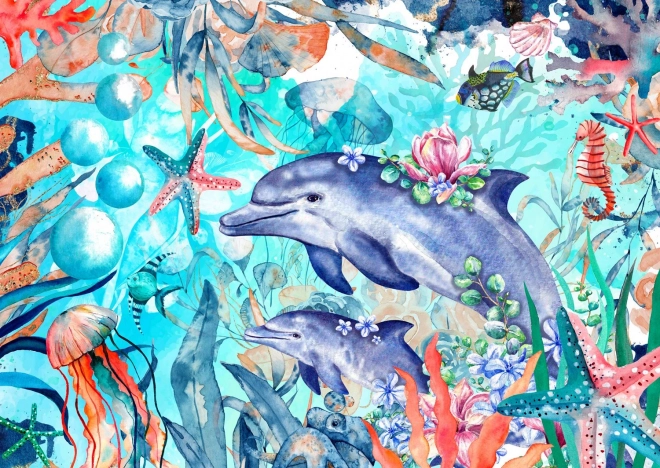 Puzzel we maken golven 1000 stukjes