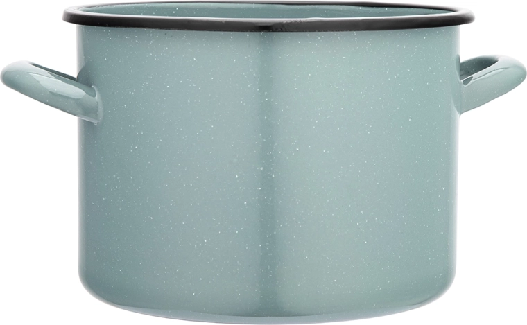 Pan 4,4 l saliegroen gespikkeld 20 cm