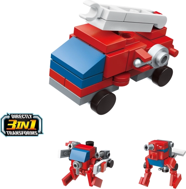 Qman Trans Collector Brandweerwagen met Ladder 3v1