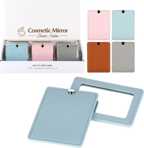 Zakspiegeltje in pastelkleuren