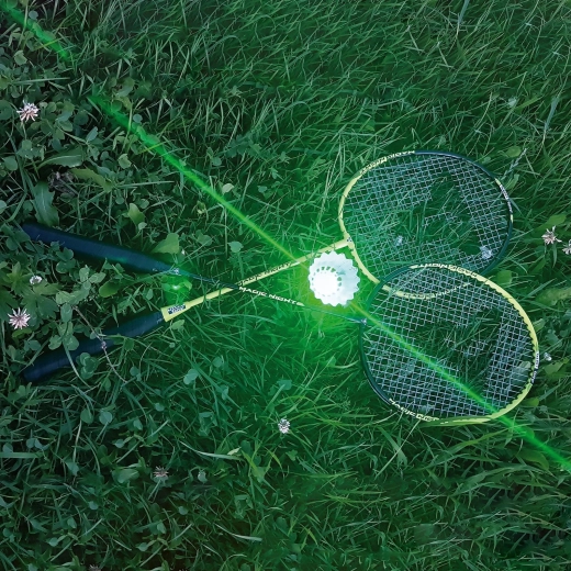 Talbot-Torro Magic Night LED shuttles voor badminton 3 stuks
