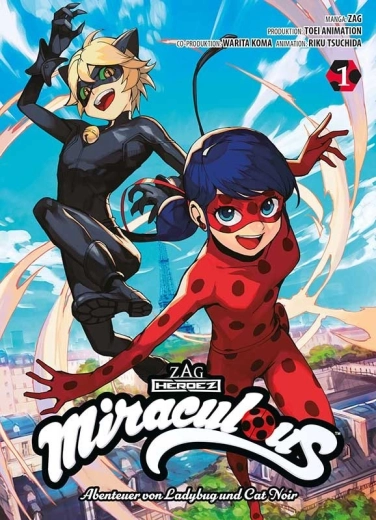 Miraculous: Avonturen van Ladybug en Cat Noir 1 (manga)