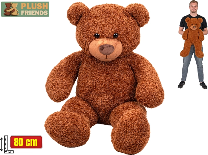 Pluchen beer Plush Friends 80 cm bruin