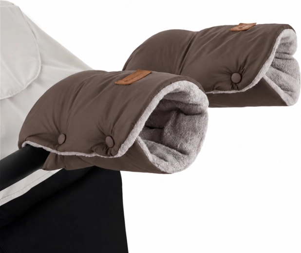 Petite&Mars handmof voor kinderwagen Jasie dark walnut