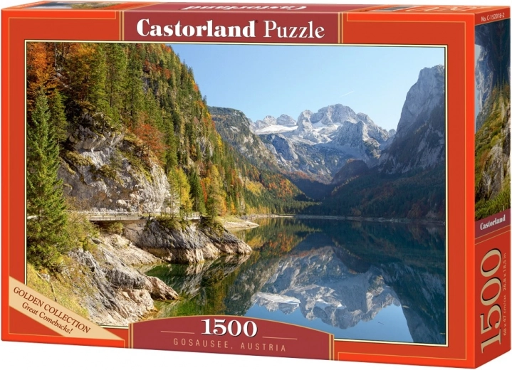 Puzzle Castorland 1500 stukjes – zonsopgang boven Castelmezzano – Puzzel
