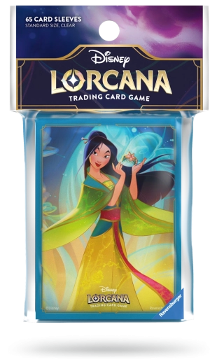 Disney Lorcana set 9 mythen: kaarthoezen Mulan