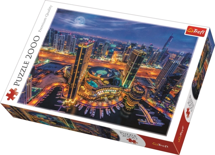 Puzzel 2000 stukjes Lichten van Dubai