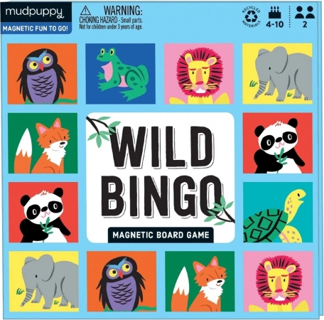 Magnetisch bordspel wilde dieren mudpuppy