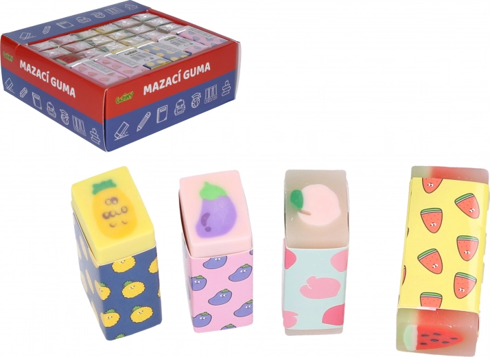 Gum voor uitwissen fruit