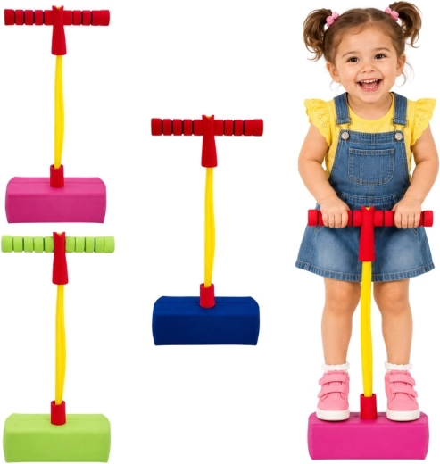 Woopie schuim pogo jumper voor kinderen (mix kleuren)