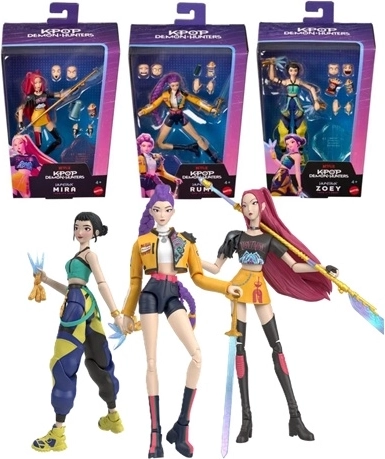Mattel K-POP Demon Hunters actiefiguur assorti - 1 stuk