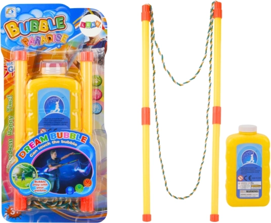 Set voor reuzenbellen met koord en oplossing 500 ml