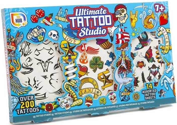 Tattooset The Ultimate blauw