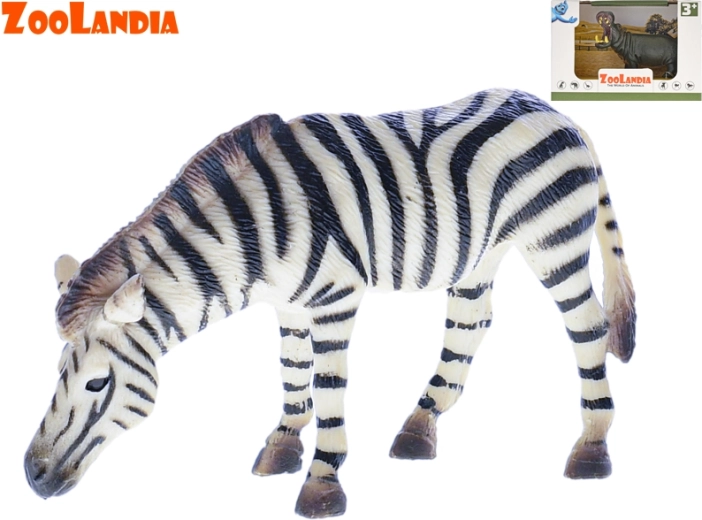 Zoolandia dierenfiguur – zebra of nijlpaard (9,5–12 cm)