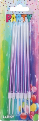 Kaarsen met standaards