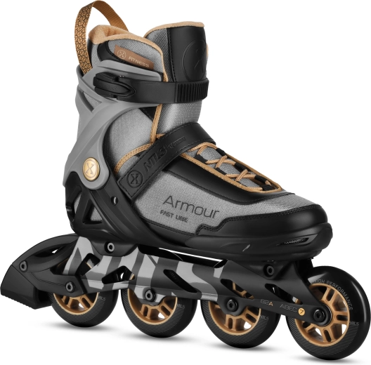 Inline skates NILS Extreme Armour grijs – 40