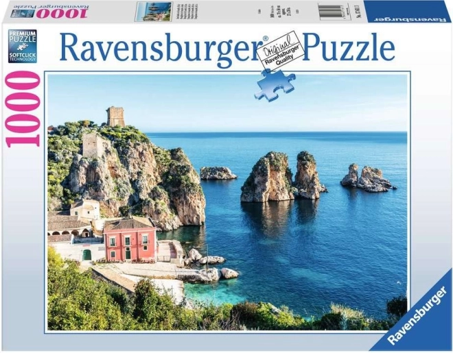 Ravensburger puzzel Faraglioni di Scopello 1000 stukjes
