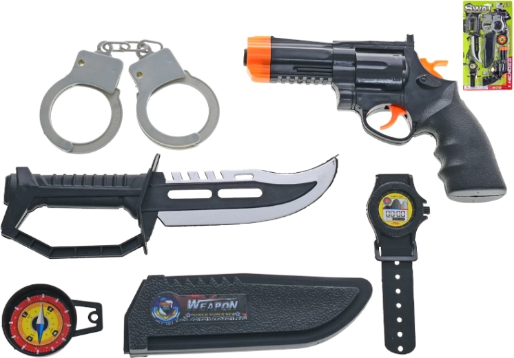 SWAT-set met pistool en accessoires voor kinderen