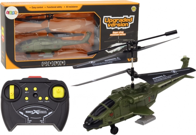 Militaire RC helikopter met gyroscoop